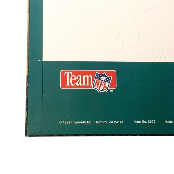 Vintage 1992 NFL Football Miami Dolphins School Folder - Picture 6 of 6